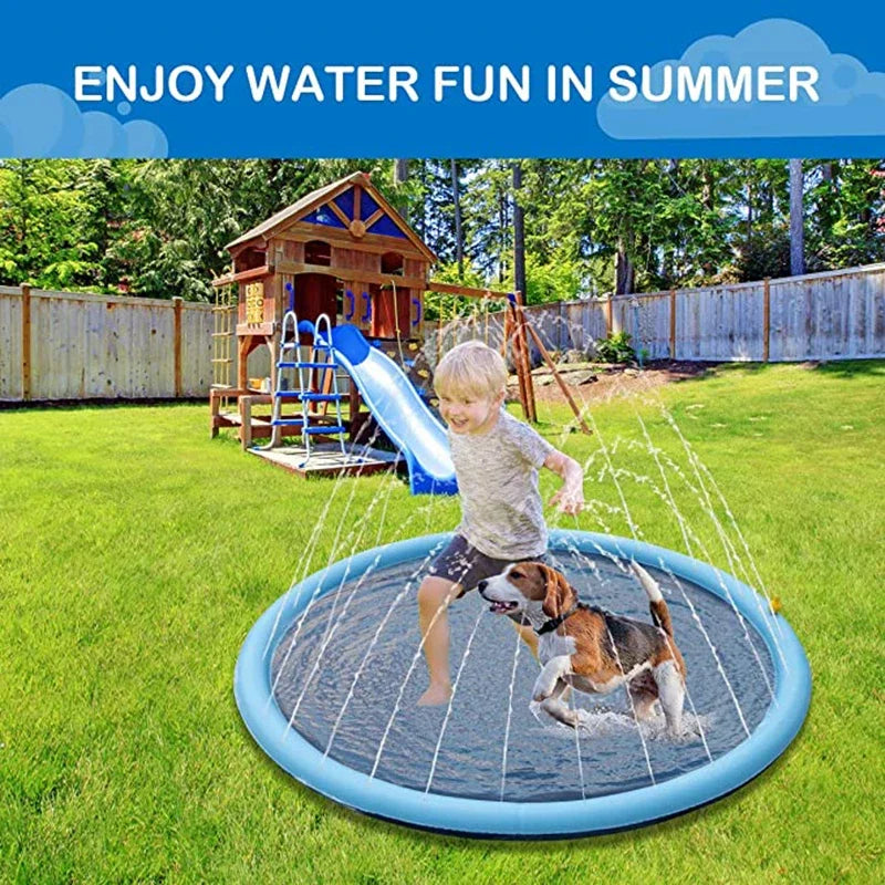 Summer Dog Swimming Pool