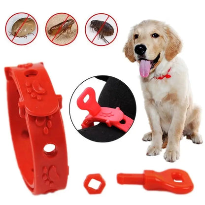 Dog Collar Adjustable Anti Tick Flea